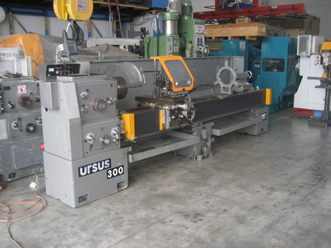 Tornio CMT Ursus usato 300x3000 passaggio 105 - Plastin Gold